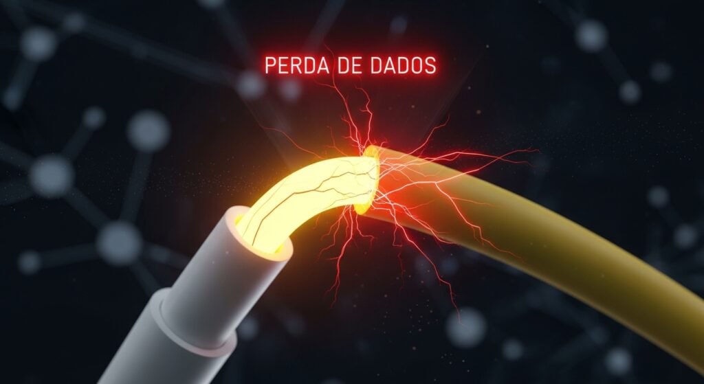 Destacando o problema de atenuação da rede Wi-Fi