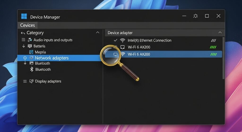 Gerenciador de Dispositivos do Windows
