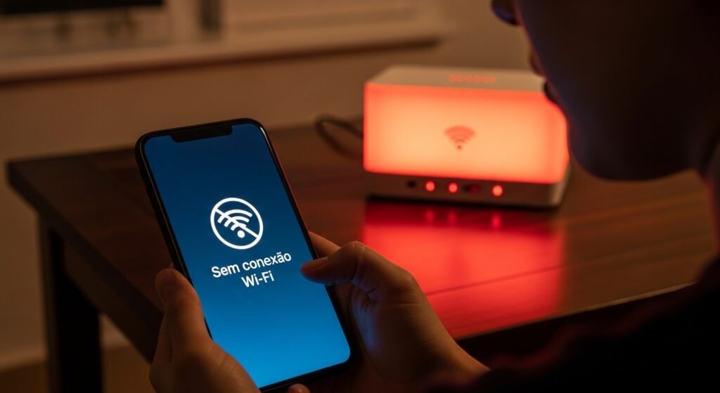 O que fazer com o WI-FI sem conexão