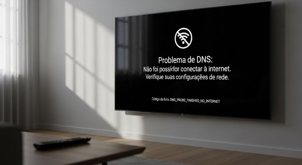 Smart TV com problemas de DNS