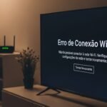 Smart TV não conectando o WI-FI corretamente
