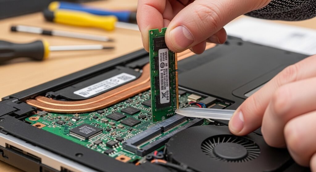 Verificando a memoria RAM do notebook
